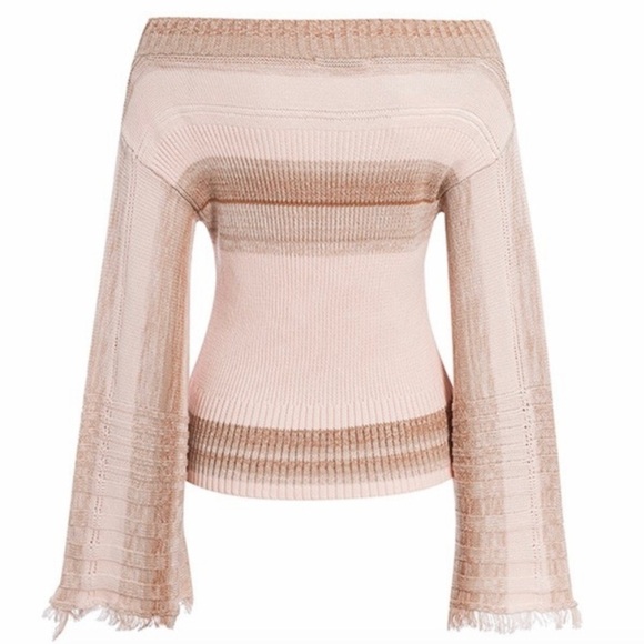 Soft Blush Color Light Weight Sweater - Picture 4 of 6
